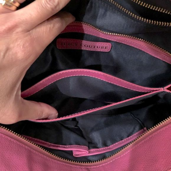 Juicy Couture Leni Charm Leather Shoulder Bag NWT - Picture 12 of 13